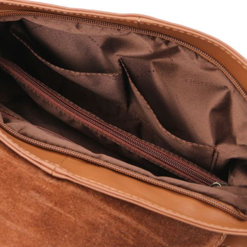 TL Bag - Soft leather shoulder bag with tassel detail